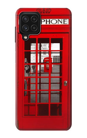 Samsung Galaxy M22 Hard Case Classic British Red Telephone Box