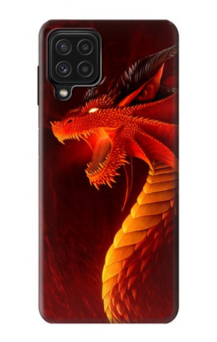 Samsung Galaxy M22 Hard Case Red Dragon