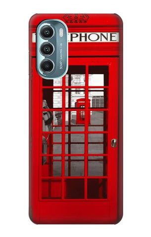 Motorola Moto G Stylus 5G (2022) Hard Case Classic British Red Telephone Box