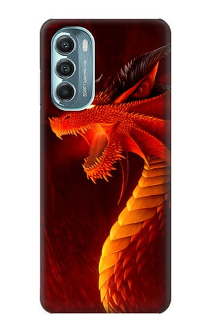 Motorola Moto G Stylus 5G (2022) Hard Case Red Dragon