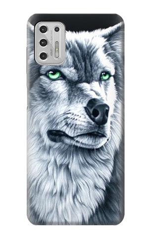 Motorola Moto G Stylus (2021) Hard Case Grim White Wolf
