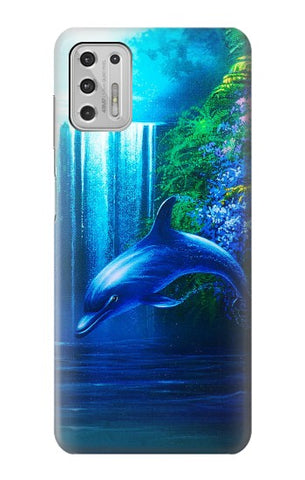 Motorola Moto G Stylus (2021) Hard Case Dolphin