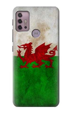 Motorola Moto G30 Hard Case Wales Red Dragon Flag