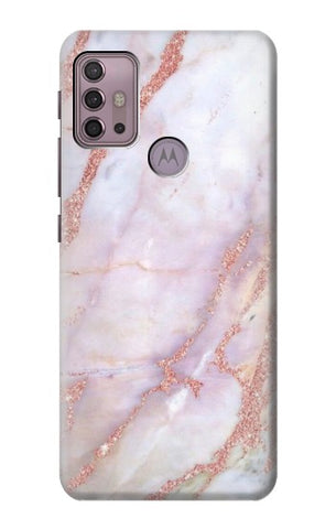 Motorola Moto G30 Hard Case Soft Pink Marble Graphic Print