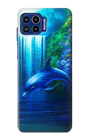 Motorola One 5G Hard Case Dolphin