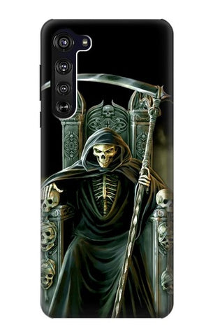 Motorola Edge Hard Case Grim Reaper Skeleton King