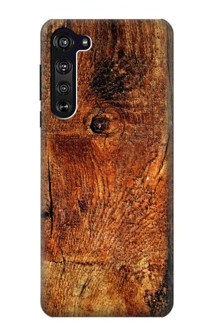 Motorola Edge Hard Case Wood Skin Graphic