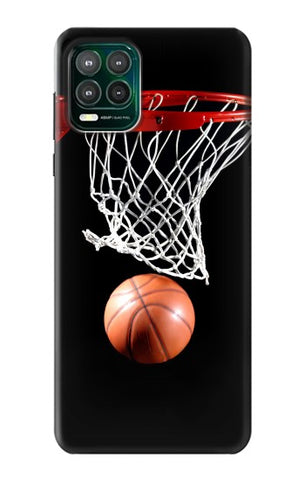 Motorola Moto G Stylus 5G Hard Case Basketball