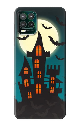 Motorola Moto G Stylus 5G Hard Case Halloween Festival Castle
