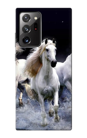 Samsung Galaxy Note 20 Ultra, Ultra 5G Hard Case White Horse