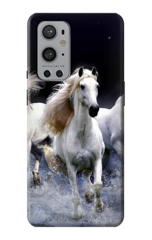 OnePlus 9 Pro Hard Case White Horse