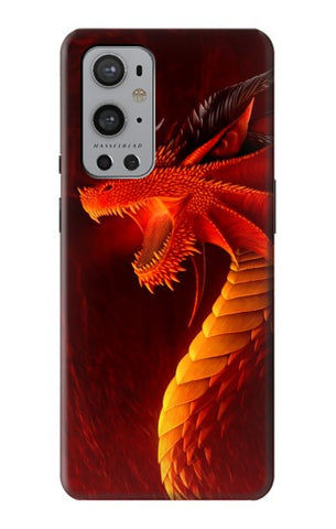 OnePlus 9 Pro Hard Case Red Dragon
