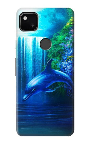 Google Pixel 4a Hard Case Dolphin