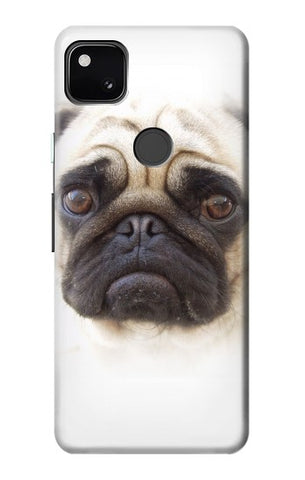Google Pixel 4a Hard Case Pug Dog