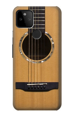 Google Pixel 5A 5G Hard Case Acoustic Guitar