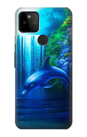 Google Pixel 5A 5G Hard Case Dolphin