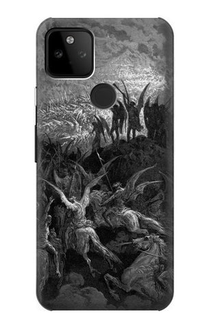 Google Pixel 5A 5G Hard Case Gustave Dore Paradise Lost