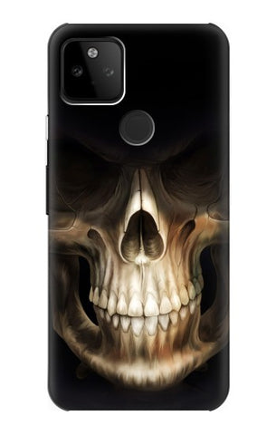 Google Pixel 5A 5G Hard Case Skull Face Grim Reaper