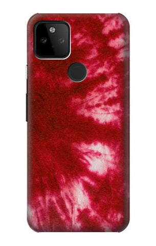 Google Pixel 5A 5G Hard Case Tie Dye Red