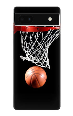 Google Pixel 6a Hard Case Basketball