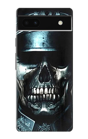 Google Pixel 6a Hard Case Skull Soldier Zombie