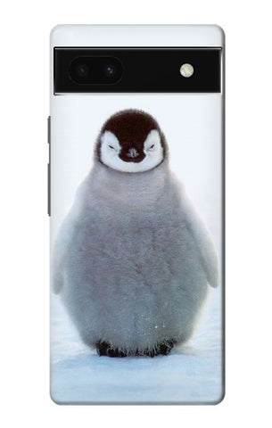Google Pixel 6a Hard Case Penguin Ice