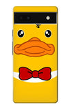 Google Pixel 6a Hard Case Yellow Duck