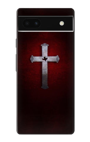 Google Pixel 6a Hard Case Christian Cross