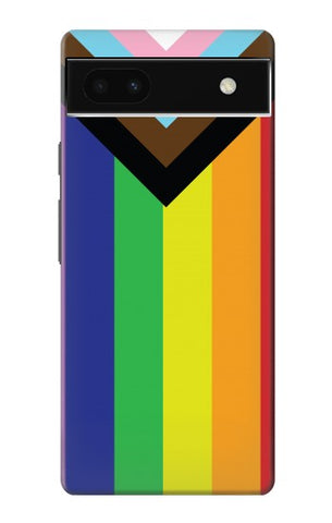 Google Pixel 6a Hard Case Pride Flag LGBT