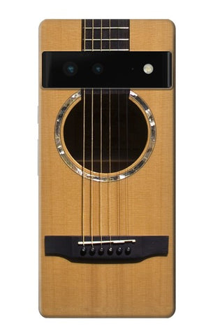 Google Pixel 6 Hard Case Acoustic Guitar
