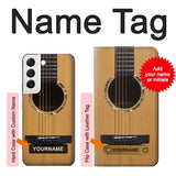  Moto G8 Power Hard Case Acoustic Guitar with custom name