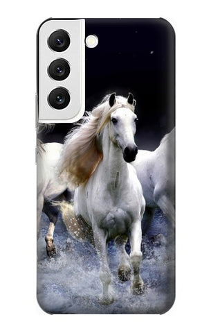  Moto G8 Power Hard Case White Horse