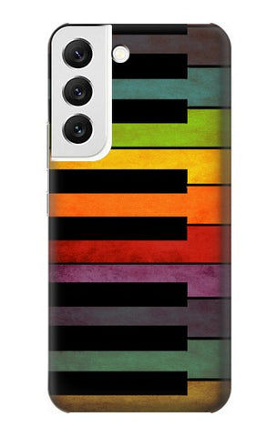  Moto G8 Power Hard Case Colorful Piano