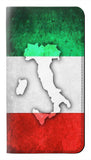 Apple iPhone 14 PU Leather Flip Case Italy Flag