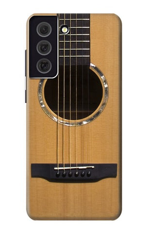 Samsung Galaxy S21 FE 5G Hard Case Acoustic Guitar