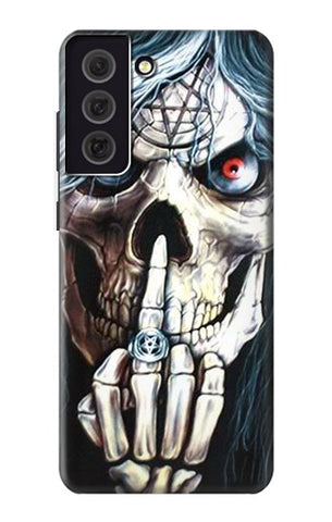 Samsung Galaxy S21 FE 5G Hard Case Skull Pentagram