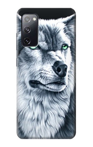 Samsung Galaxy S20 FE Hard Case Grim White Wolf