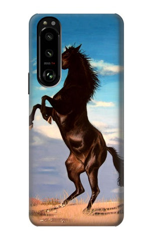 Sony Xperia 5 III Hard Case Wild Black Horse