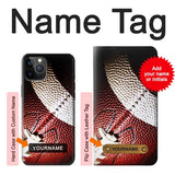 iPhone 12 Pro, 12 Hard Case American Football with custom name