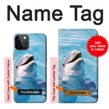iPhone 12 Pro, 12 Hard Case Dolphin with custom name