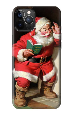 iPhone 12 Pro, 12 Hard Case Santa Claus Merry Xmas