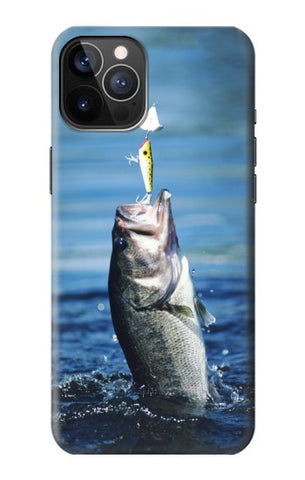 iPhone 12 Pro, 12 Hard Case Bass Fishing