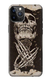 iPhone 12 Pro, 12 Hard Case Skull Rose