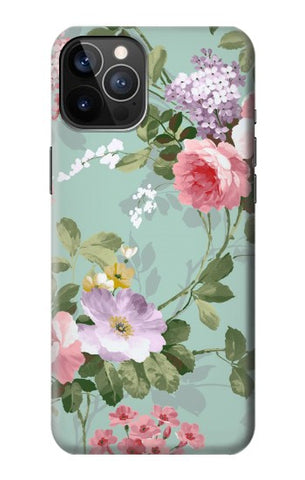 iPhone 12 Pro, 12 Hard Case Flower Floral Art Painting