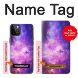 iPhone 12 Pro, 12 Hard Case Milky Way Galaxy with custom name