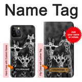 iPhone 12 Pro, 12 Hard Case Giraffes With Sunglasses with custom name