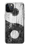 iPhone 12 Pro, 12 Hard Case Yin Yang Wood