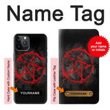 iPhone 12 Pro, 12 Hard Case Pentagram with custom name