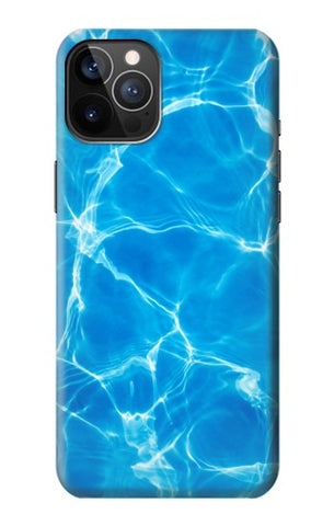 iPhone 12 Pro, 12 Hard Case Blue Water Swimming Pool