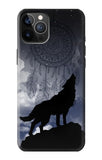 iPhone 12 Pro, 12 Hard Case Dream Catcher Wolf Howling